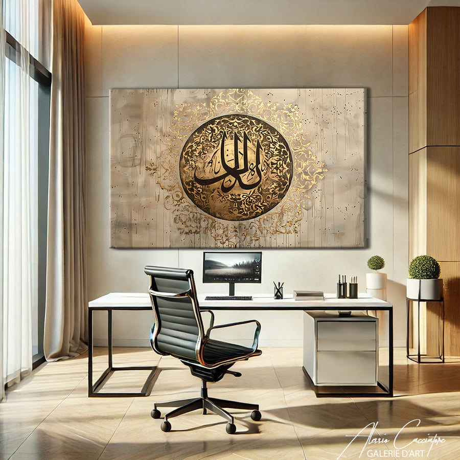Tableau Coranique Design
– mise en situation