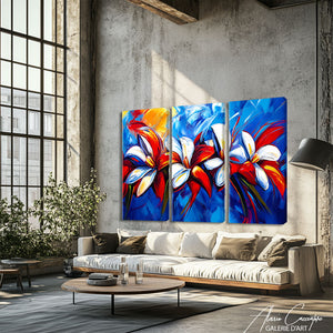 TABLEAU 3 PARTIES FLEURS Alessio Cacciatore