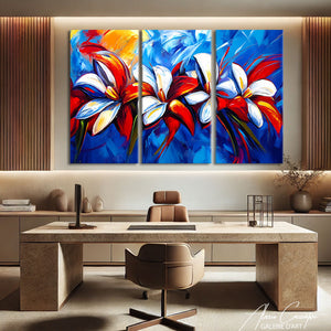 TABLEAU 3 PARTIES FLEURS Alessio Cacciatore