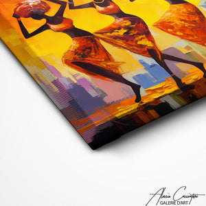 TABLEAU DANSEUSE AFRICAINE Alessio Cacciatore