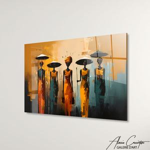 TABLEAU AFRICAIN ANCIEN Alessio Cacciatore