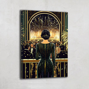 Tableau Art Deco Original