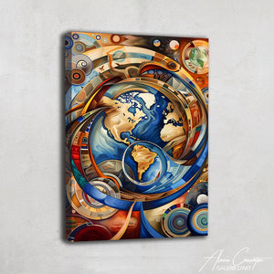 Tableau Contemporain Chambre