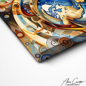 TABLEAU CONTEMPORAIN CHAMBRE Alessio Cacciatore