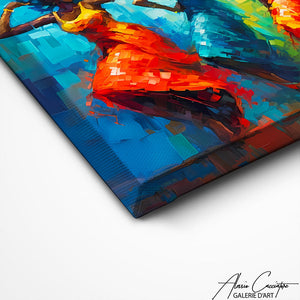 TABLEAU DANSE AFRICAINE Alessio Cacciatore