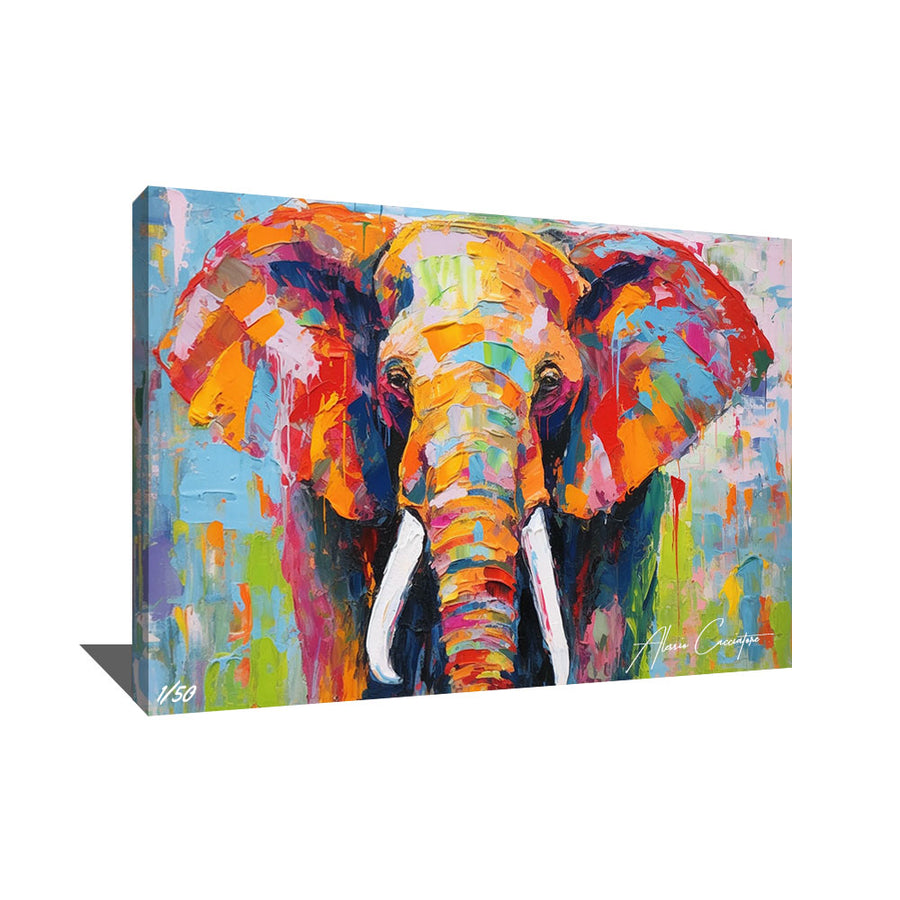 tableau éléphant