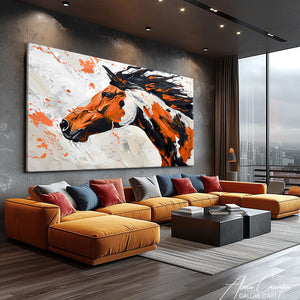 peinture cheval art moderne