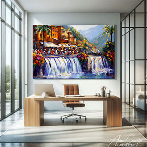 TABLEAU VILLAGE ITALIEN