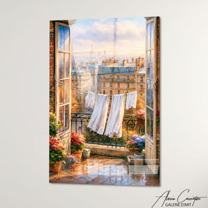 Art Mural Buanderie Deco Tableau