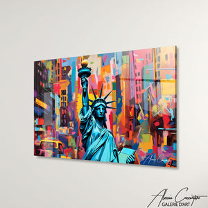 TABLEAU NEW YORK STREET ART Alessio Cacciatore