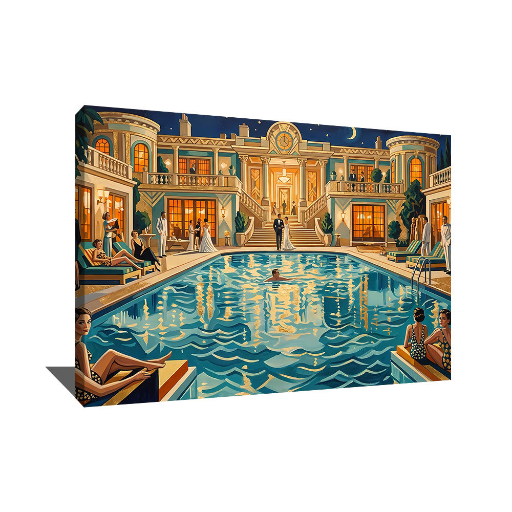 Tableau Art Deco Chambre Adulte