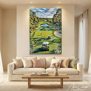 Peinture Parcours Golf
