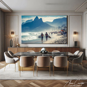 Tbaleau Plage Moderne