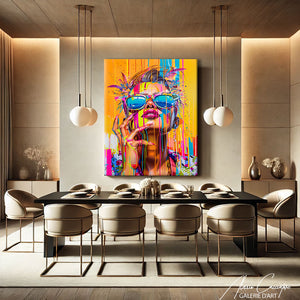 Tableau Contemporain Chambre