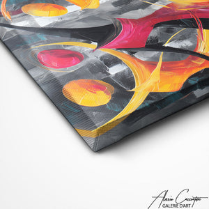 TABLEAU ABSTRAIT DANSEURS AlessioCacciatore