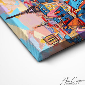 TABLEAU PARIS ABSTRAIT Alessio Cacciatore