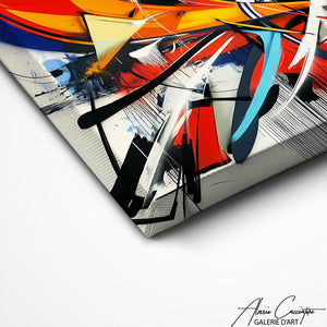 TABLEAU TAG STREET ART Alessio Cacciatore