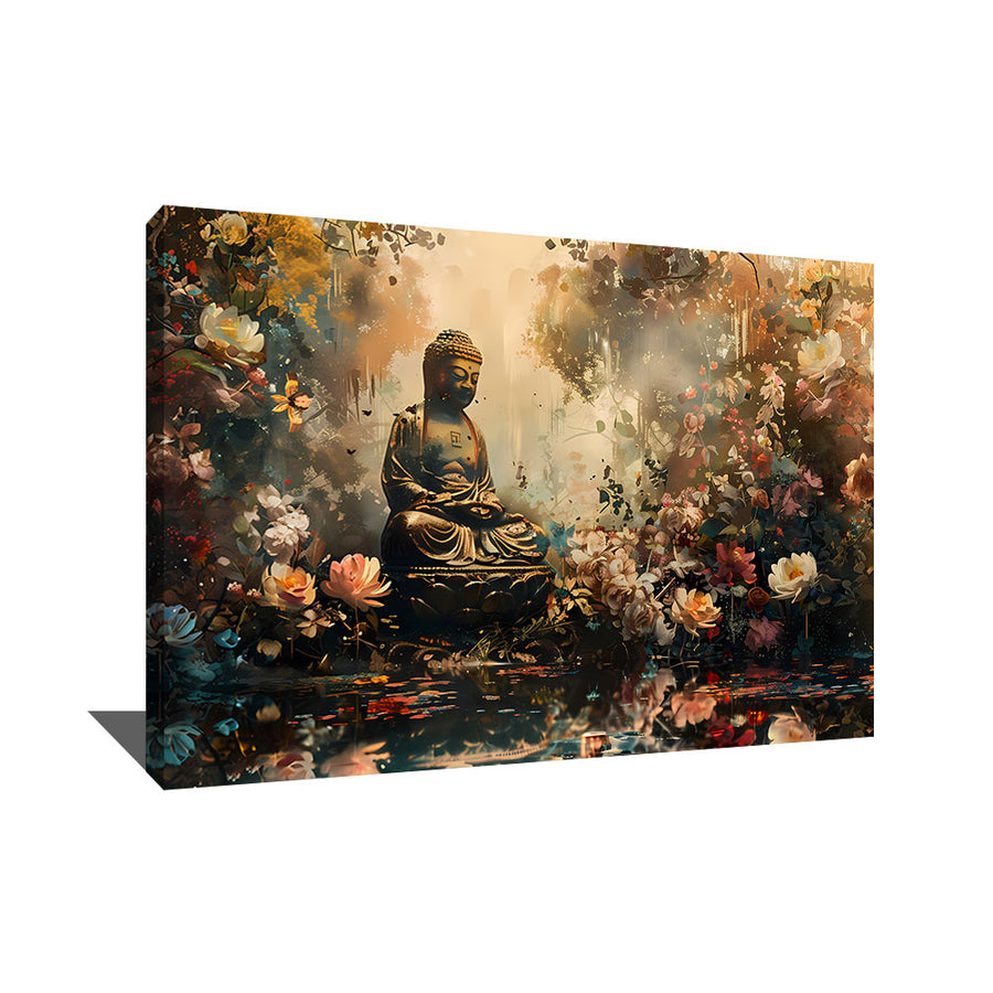 Tableau Bouddha