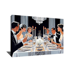 Tableau Art Deco Cuisine