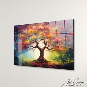 TABLEAU ARBRE DE VIE ABSTRAIT Alessio Cacciatore