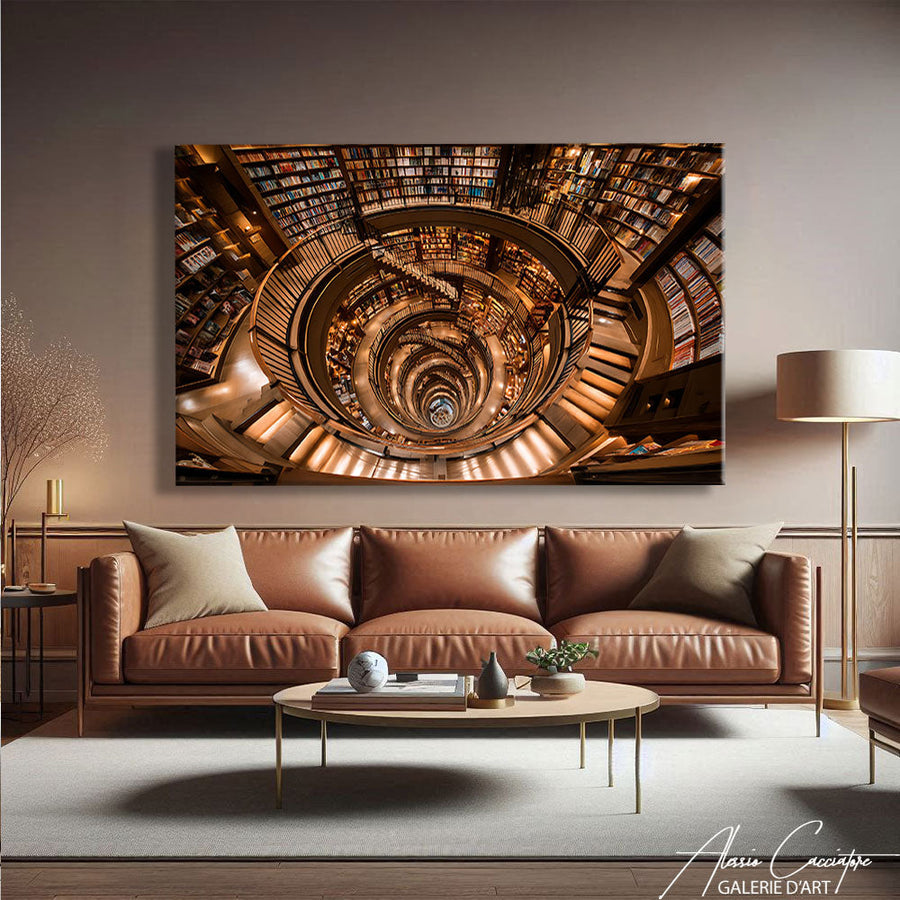 TABLEAU INDUSTRIEL VINTAGE AlessioCacciatore – mise en situation