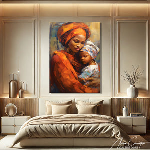 Tableau Mere Africaine