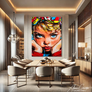 cadre tableau street art