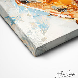 TABLEAU ABSTRAIT CHEVAL Alessio Cacciatore