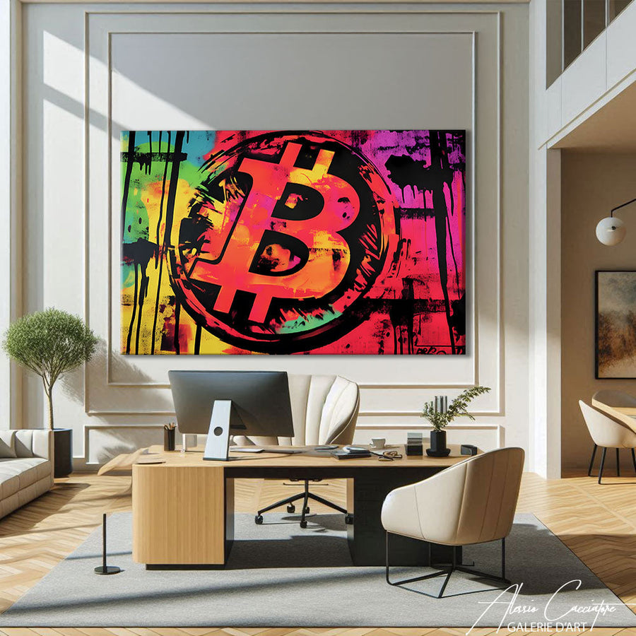 TABLEAU BITCOIN URBAIN AlessioCacciatore – mise en situation