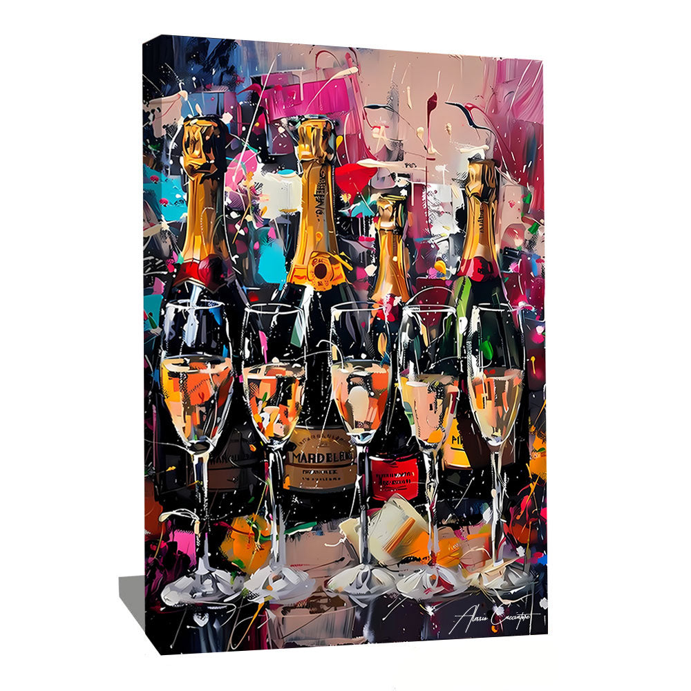 tableau champagne