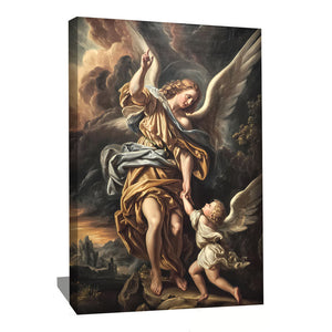 TABLEAU ANGE FEMME AlessioCacciatore