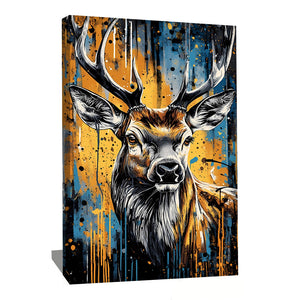 TABLEAU CERF CONTEMPORAIN