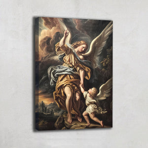 TABLEAU ANGE FEMME AlessioCacciatore