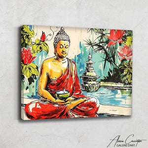 Tableau Zen Bouddha