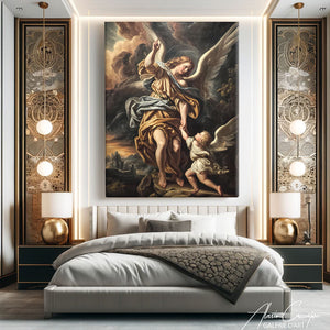 TABLEAU ANGE FEMME AlessioCacciatore