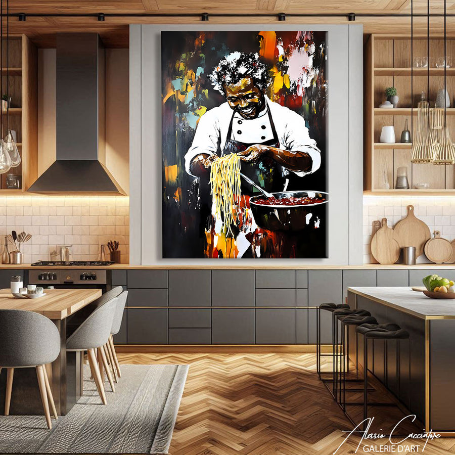 TABLEAU ITALIEN CUISINE – mise en situation