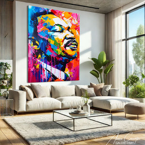 Tableau Contemporain Chambre