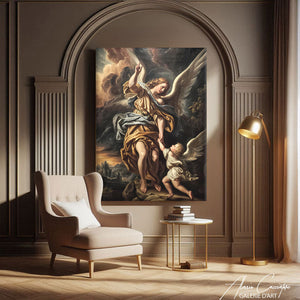 TABLEAU ANGE FEMME AlessioCacciatore