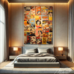 tableau pop art peinture