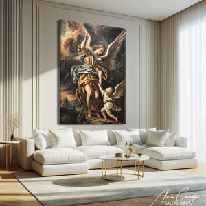 TABLEAU ANGE FEMME AlessioCacciatore