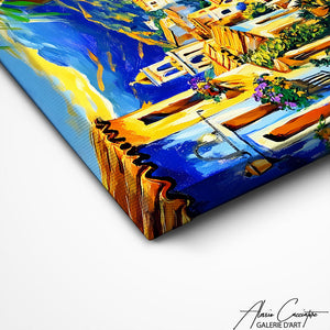 TABLEAU VILLAGE PROVENÇAL Alessio Cacciatore