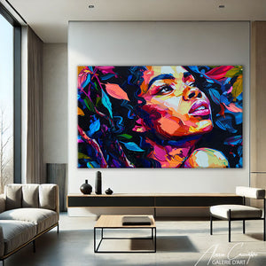 Peinture Femme Sensuelle