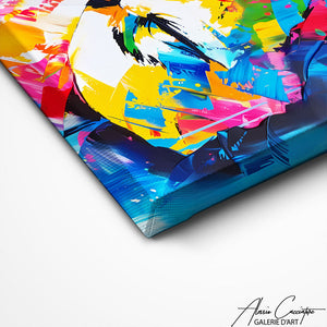 TABLEAU POP ART LUTHER KING Alessio Cacciatore