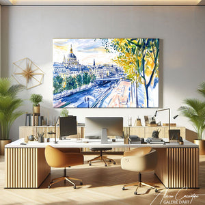 Tableau Paris Tour Eiffel