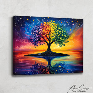 Dessin Arbre De Vie Couleur