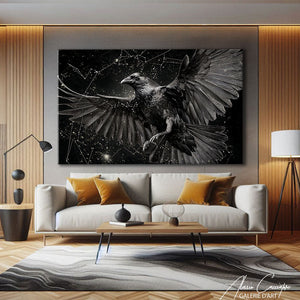 TABLEAU BUREAU CORBEAU Alessio Cacciatore