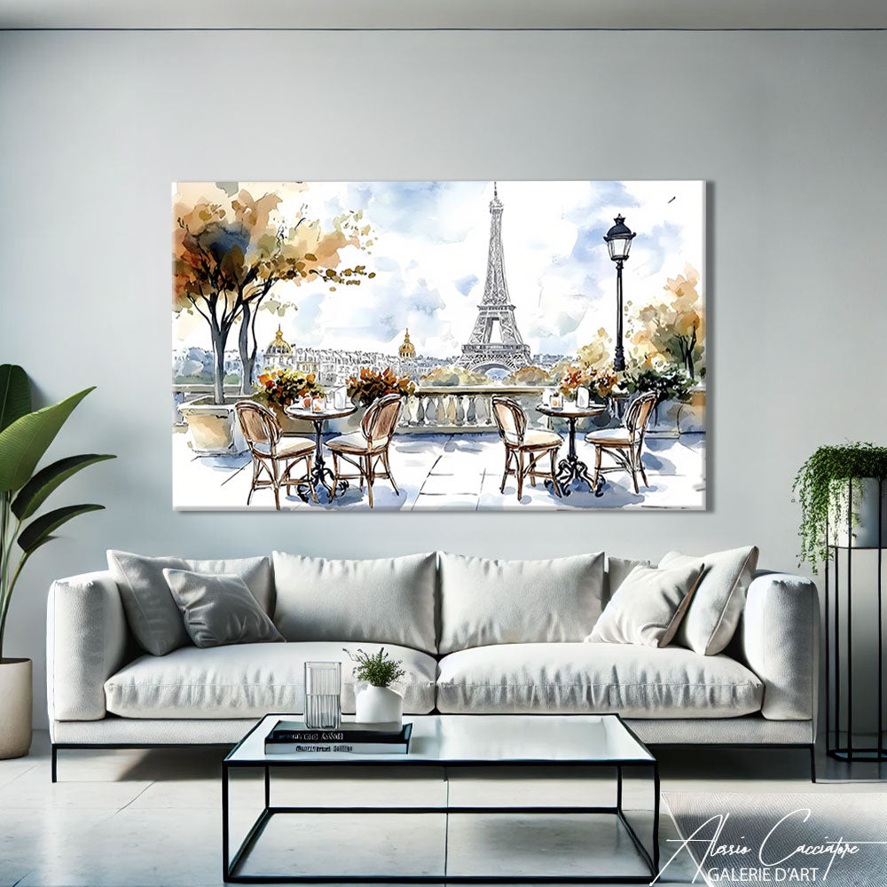 Tableau Vue de Paris