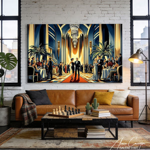 Peinture Moderne Art Deco