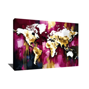 Tableau Carte du Monde