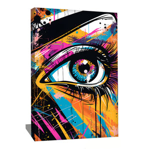TABLEAU POP ART OEIL Alessio Cacciatore